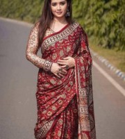 4318- Premium Chandery Silk Saree