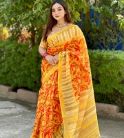 4313- Premium Chandery Silk Saree